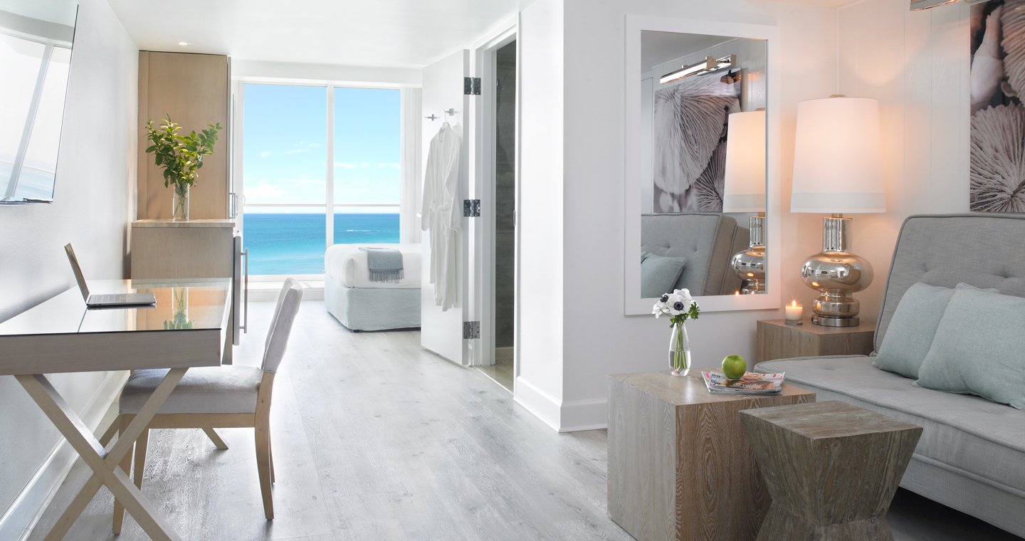 ocean front king double room