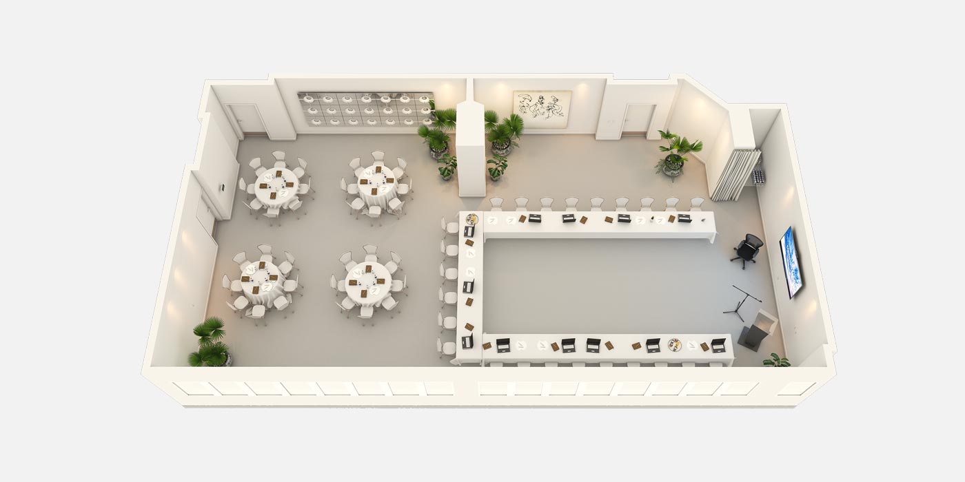 Meeting Room floorplan option 1