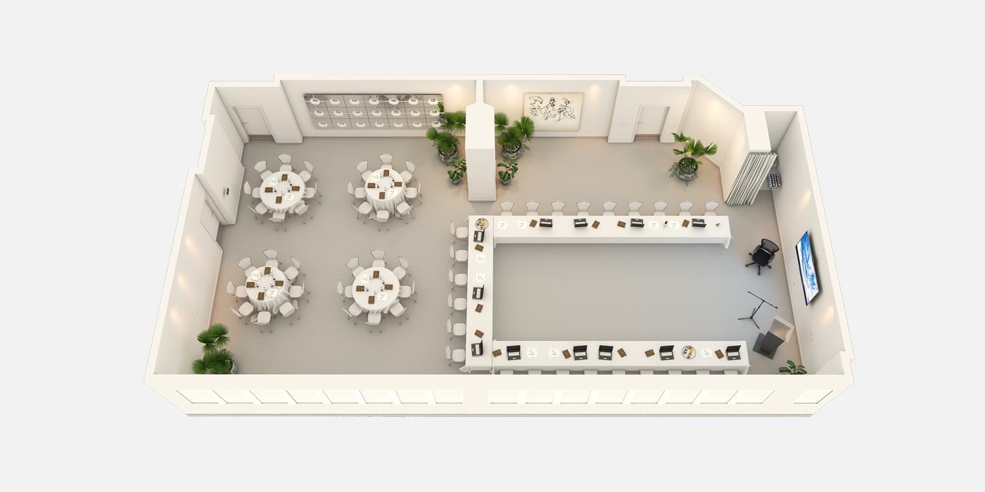 Meeting Room floorplan option 1