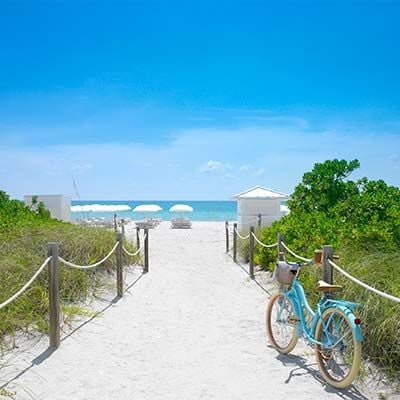 path to the beach